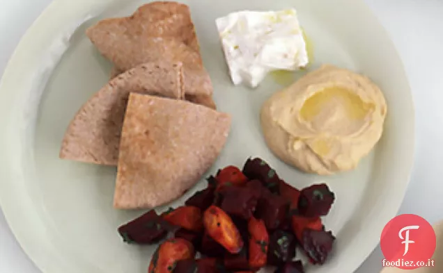 Insalata di carote e barbabietole arrosto