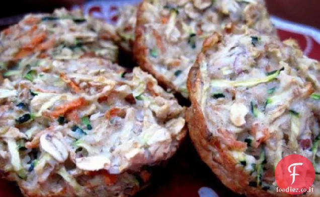 Muffin di mele carote Zucchine sani