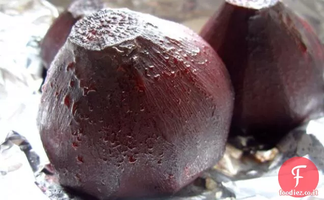 Barbabietole arrostite e barbabietole saltate