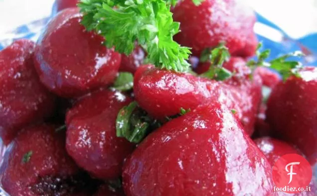 Insalata di patate rosa