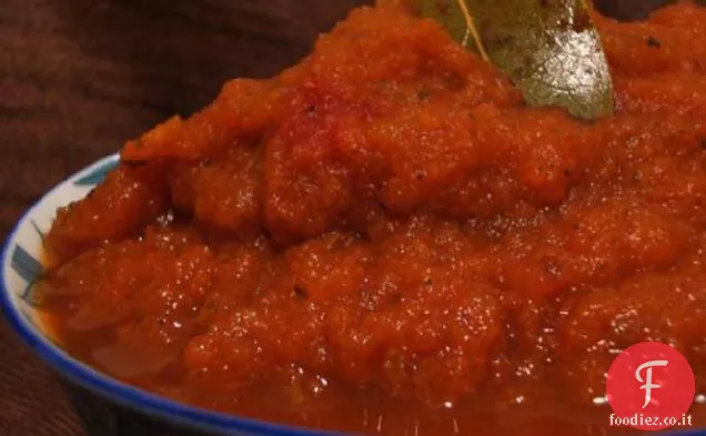 Salsa di base Nomato (Salsa di pomodoro senza pomodoro)