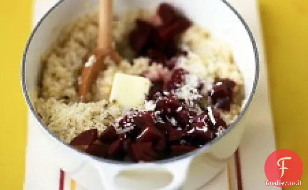 Risotto alle barbabietole