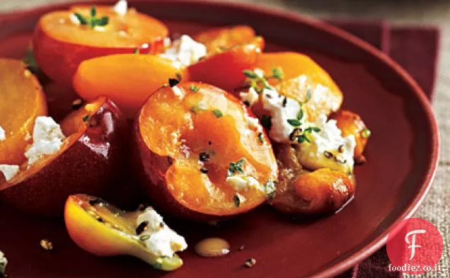 Insalata di prugne gialle