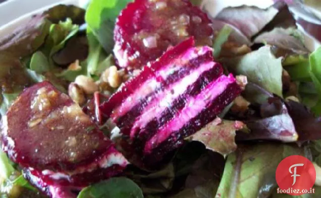 Beet and Goat Cheese Napoleons