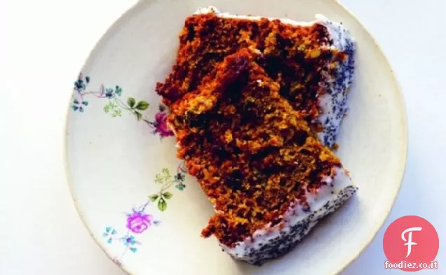 Cuocere il libro: Torta di semi di barbabietola