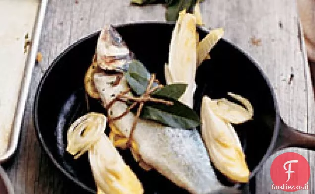 Branzino alla Griglia con Verdure