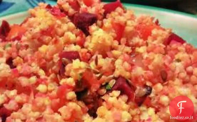 Mandorle tostate e Quinoa Pilaf