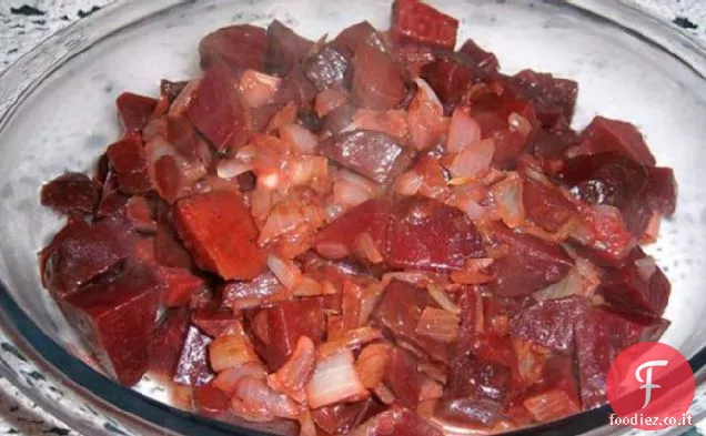 Barbabietole con Cipolle
