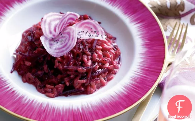Risotto alle barbabietole