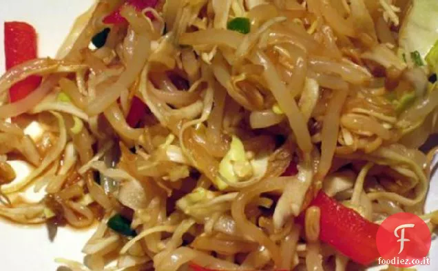 Insalata di cavolo cinese e germogli di fagioli