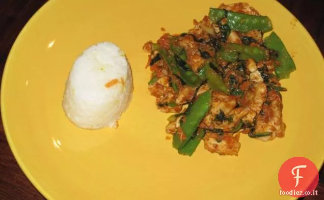 Pentola di zenzero di pollo