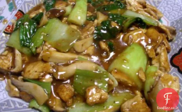 Vegetariano cinque spezie Tofu Stir-Fry