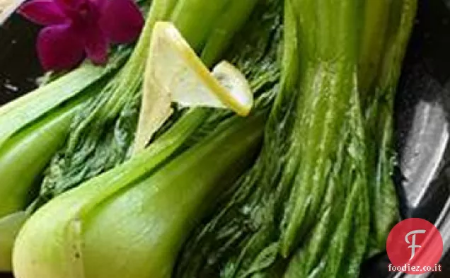 Baby Bok Choy con aglio