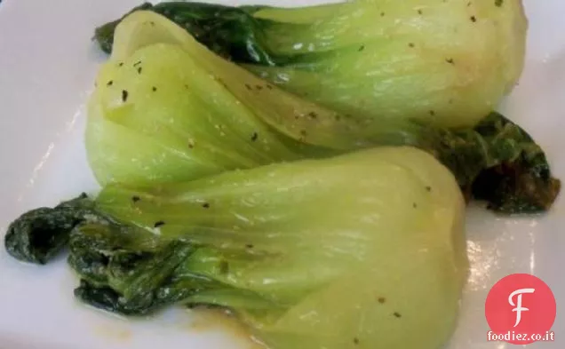 Baby Bok Choy con aglio