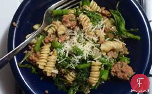 Chorizo e Broccoli Rabe Pasta