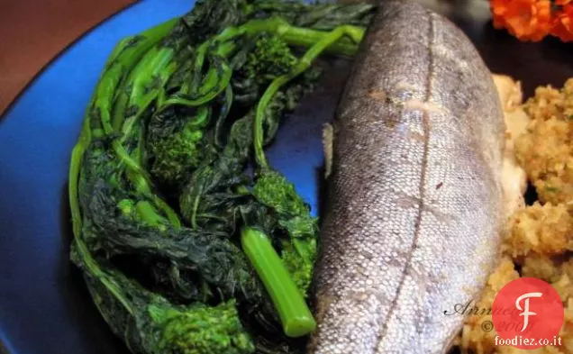 Broccoli Rabe con pomodori secchi