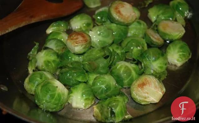 Vinaigrette di cavoletti di Bruxelles