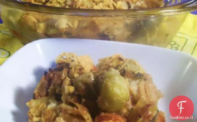 Caduta Gratin vegetale ( basso contenuto di grassi) - 3 punti Ww