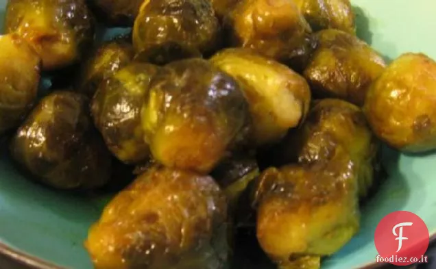 Cavoletti di Bruxelles caramellati