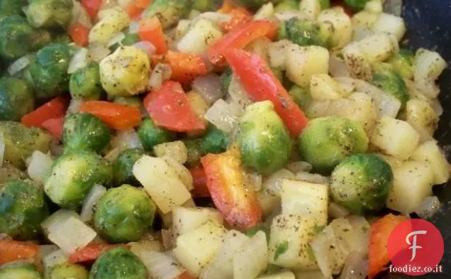 Cavoletti di Bruxelles e patate