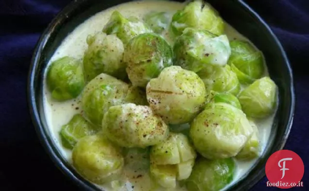 Cavoletti di Bruxelles brasati in crema