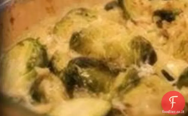 Delizioso cremoso Formaggio Cavoletti di Bruxelles