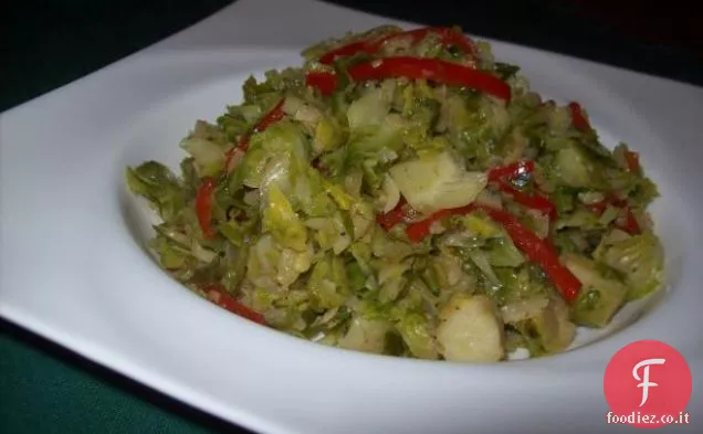 Cavoletti di Bruxelles in salsa di senape cremosa