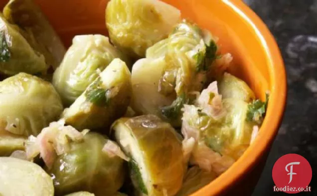 Cavoletti di Bruxelles marinati al limone