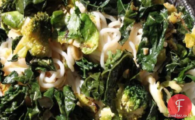 Broccoli saltati in padella e cavoletti di Bruxelles