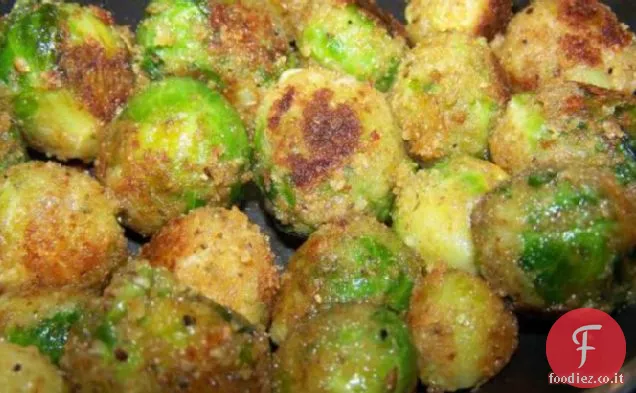 Cavoletti di Bruxelles fritti al formaggio