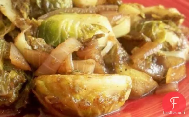 Cavoletti di Bruxelles dolci e piccanti