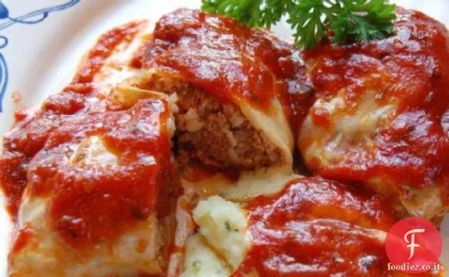 Oh Così buoni involtini di cavolo