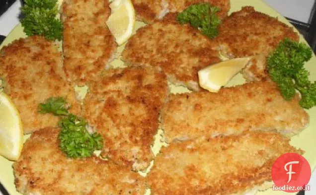 Cotoletta di maiale con tagliatelle e cavolo rosolato