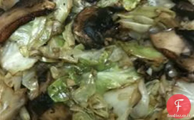 Cavolo con Funghi Portobello