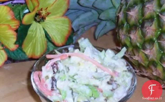 Insalata di cavolo hawaiana