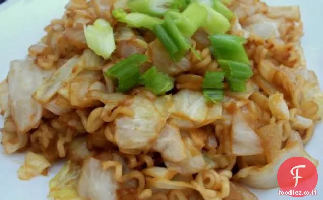 Yakisoba di mamma (tagliatelle fritte giapponesi)