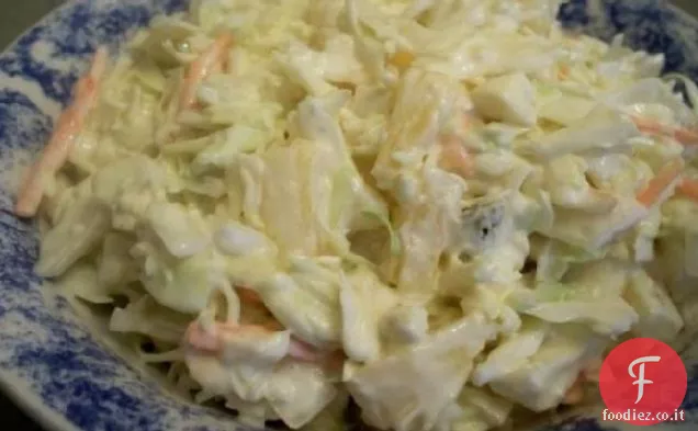 Formaggio blu Ananas Cole Slaw