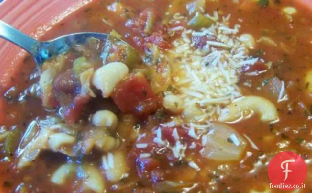 Minestrone Italiano senza carne