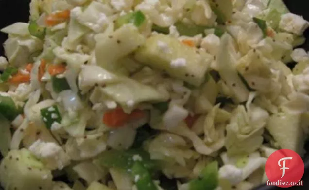 Insalata di cavolo con mele e Feta