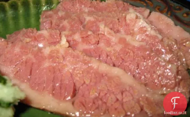Carne in scatola e cavolo