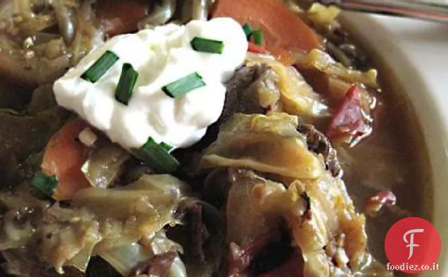 Shchi-Zuppa di cavolo russo