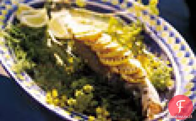 Spigola alla Griglia con Limone e Finocchio