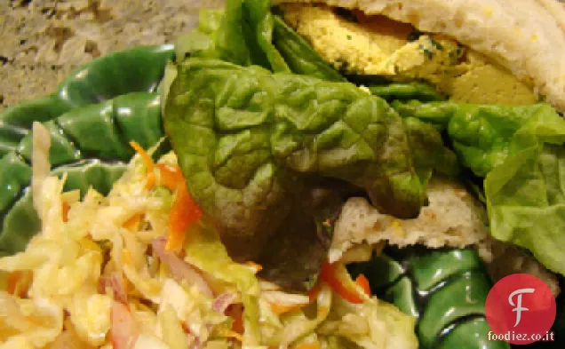 Salamoia acida e peperoni dolci Insalata di cavolo