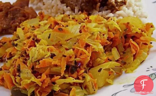 Cavolo indiano e carote