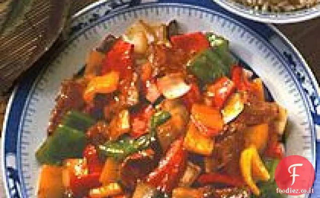 Braciole di maiale in agrodolce