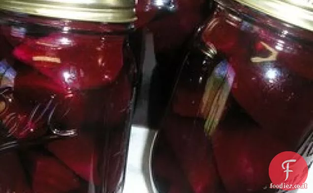 Barbabietole sottaceto