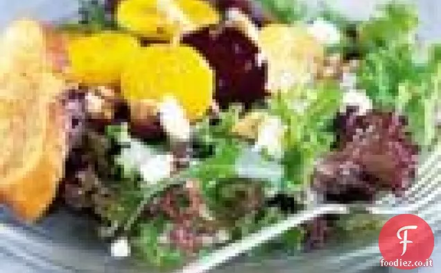 Insalata di barbabietole con Chèvre e Noci