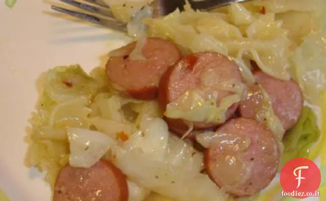 Cavolo e tagliatelle di Kittencal