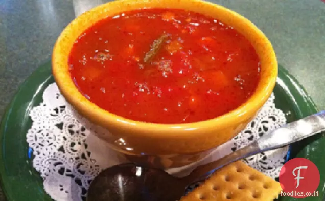 Zuppa di granchio vecchio stile