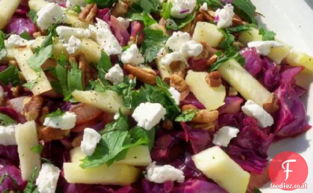 Insalata di cavolo rosso caldo